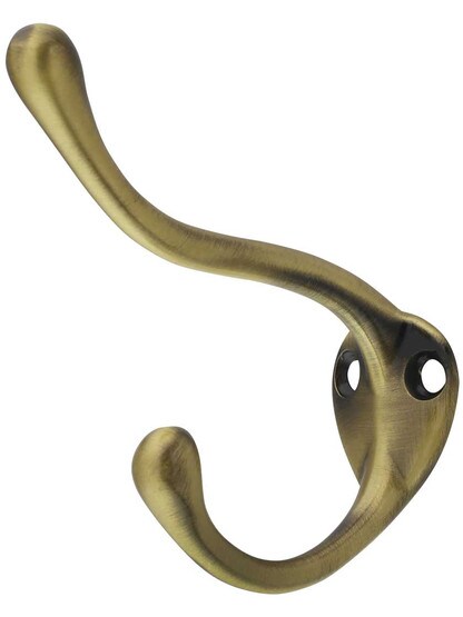 Double Vertical Utility in Antique Brass.
